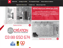Tablet Screenshot of lev-creation.com